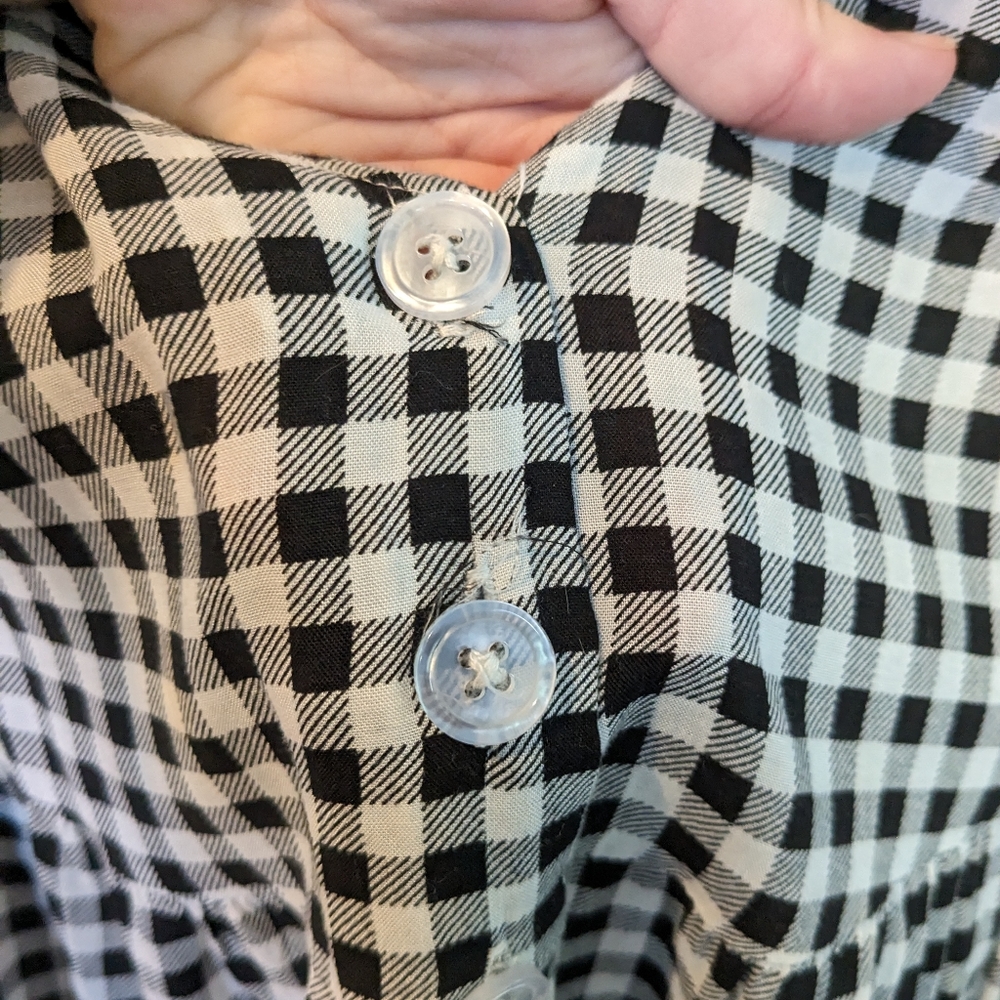 Gingham Romper - image 3